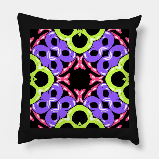 Abstract Pattern 012 Pillow by Grafititee