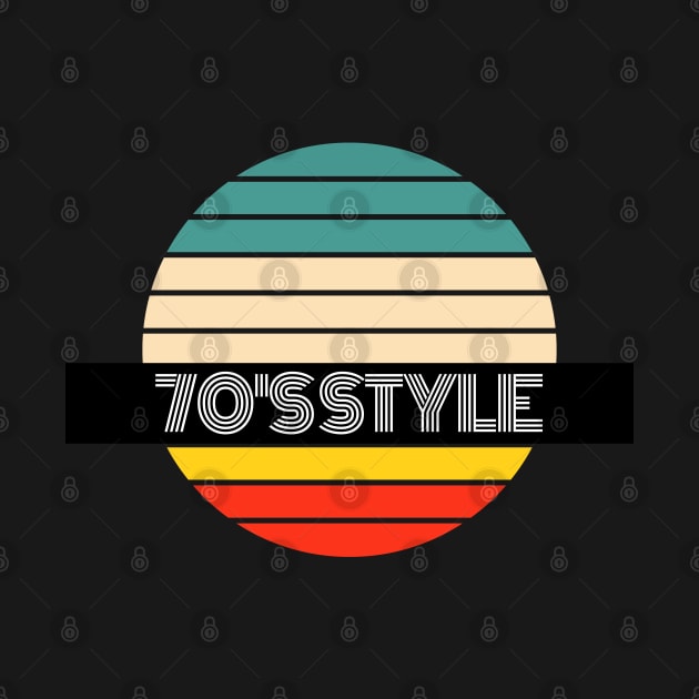 Retro 70’s Style Fashion and Decor (WHITE TEXT) by Xtian Dela ✅