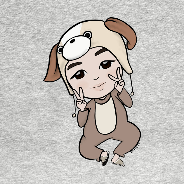 Discover Jimin as Cutey the doggie - Bts Jimin - T-Shirt