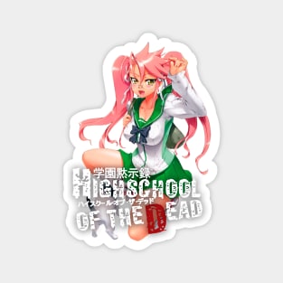 High School of the Dead (HOTD) - Saya Magnet