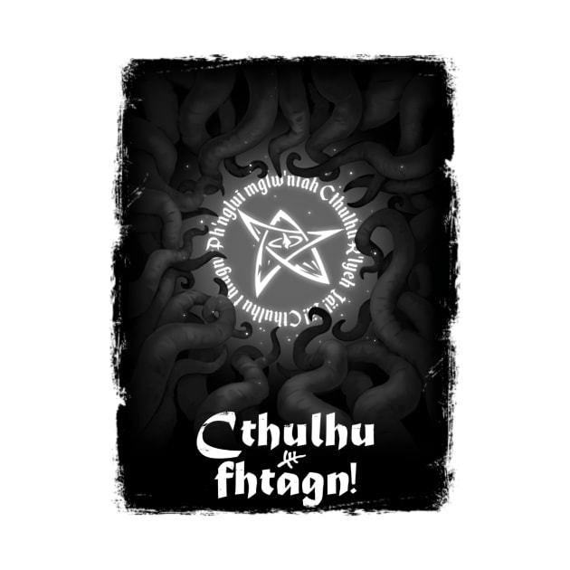 Cthulhu fhtagn! H.P.Lovecraft by DesignAbstract