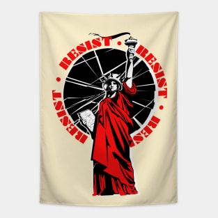 Statue of Liberty Resists Becoming a Handmaiden Tapestry