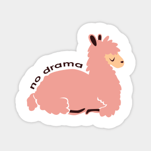 No Drama Llama Magnet