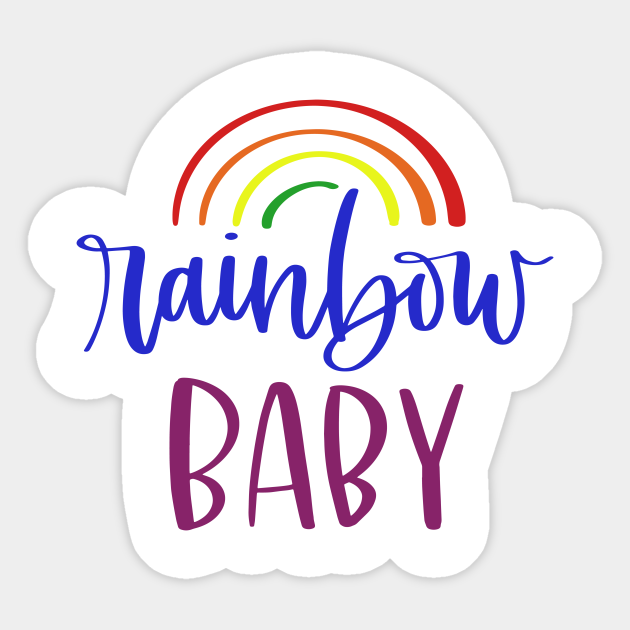 Rainbow Baby Sticker