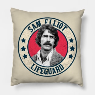 Sam Elliott // Retro Style Fan Art Pillow