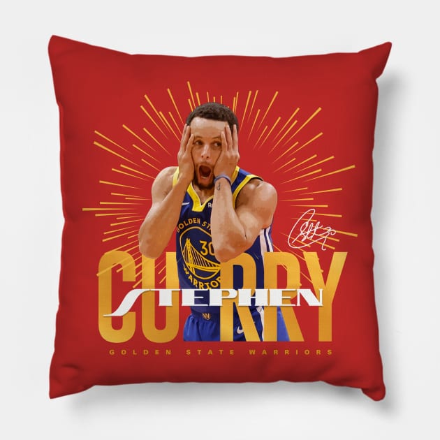 Stephen Curry Celly Pillow by Juantamad