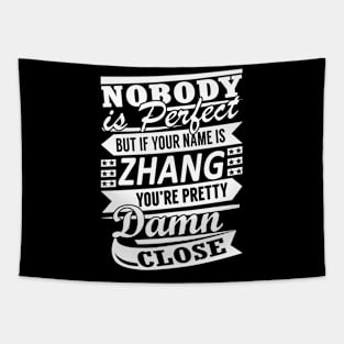 Nobody is Perfect ZHANG Pretty Damn Close Tapestry