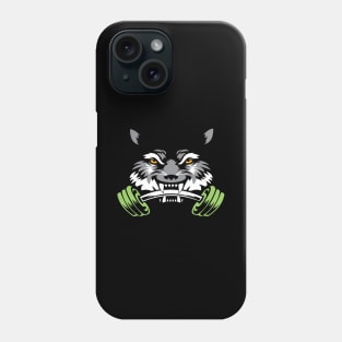 Wolf sport and fitness lovely blend drawing cute cool colorful Phone Case