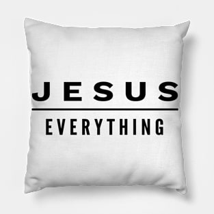 Jesus Over Everything Pillow