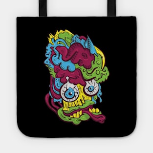 Colorful face Tote