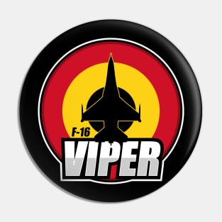 Belgian F-16 Viper Pin