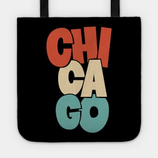 Handsketched Blockletters Chicago Design Tote