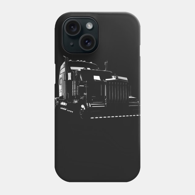 Super Semi Truck Phone Case by hottehue