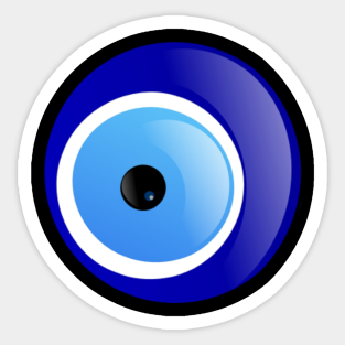 Evil Eye Stickers Teepublic