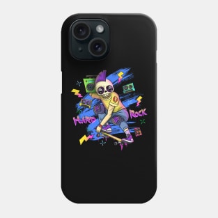 Grunge Punk Skull Skate Phone Case