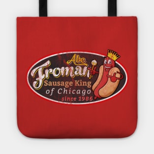 Abe Froman Sausage King Worn Oval Tote