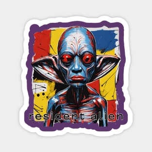 resident alien Magnet