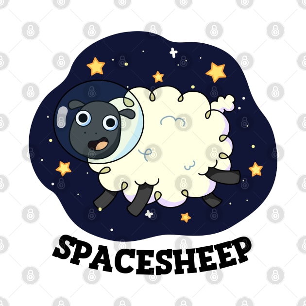 Space Sheep Cute Astronaut Space Sheep Puns by punnybone