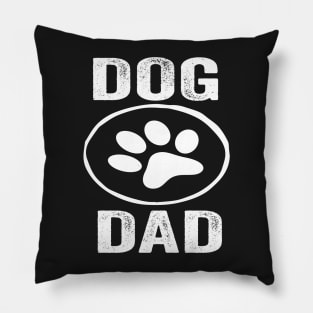 Dog Dad Funny Design Quote Pillow