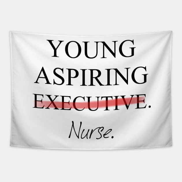 Young Aspiring Nurse Tapestry by Pixhunter