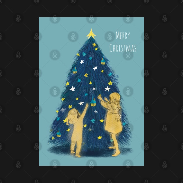 Merry Christmas Ukraine by Nastya Li