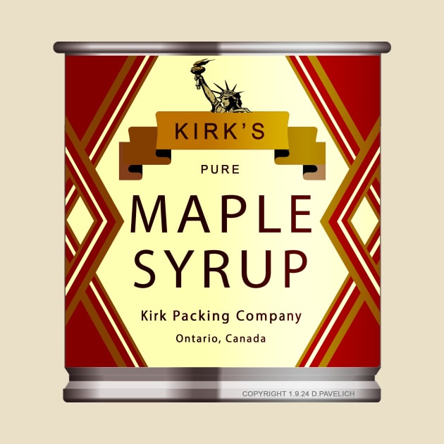 Kirk's Maple Syrup by Vandalay Industries