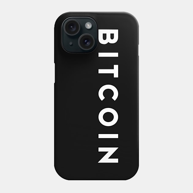 Bitcoin Phone Case by StickSicky