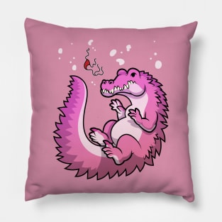 Passion Pink Croc Pillow