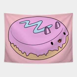 Doughnut Cat Tapestry