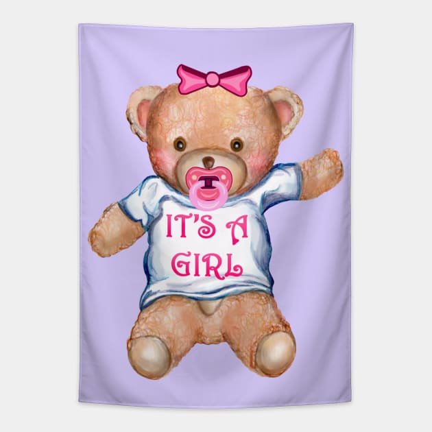 Teddy bear with pacifier sales