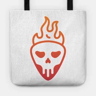 Death Fire Skull 3 Tote