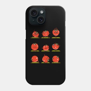 Tomato Yoga Phone Case