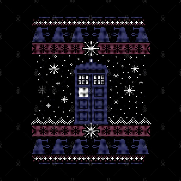 Tardis in the Snow by xMorfina