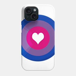 Pride Shield - Bi Flag Phone Case