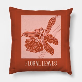 Floral Leaves Pillow
