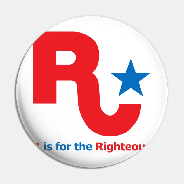 R is for Righteousness Pin by christopper