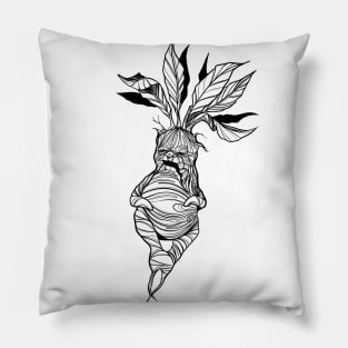 Screaming Mandrake Pillow