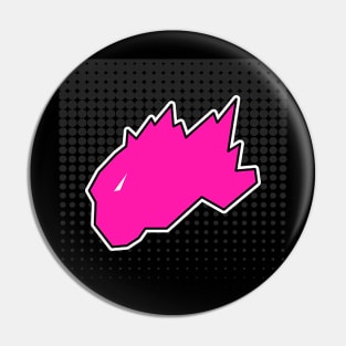 Kaiju Kim Logo Pin