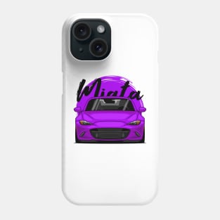 Purple Miata MX5 ND Phone Case