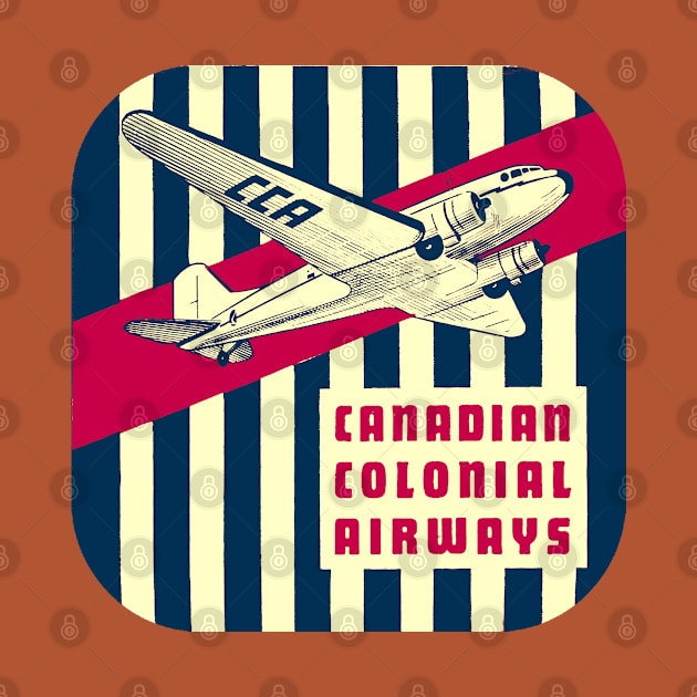 Canadian Colonial Airlines by Midcenturydave