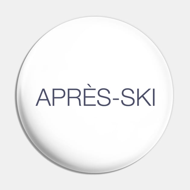 après-ski Pin by TeeTime