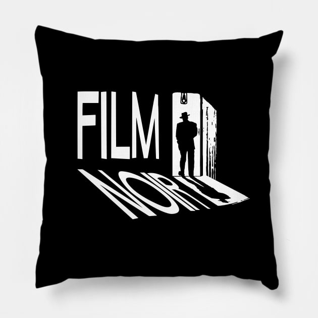 Film Noir Pillow by bernatc