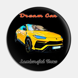 Lamborgini Urus Dream Car Pin