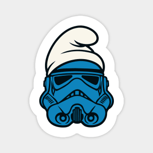 Smurftrooper Mash-Up Magnet