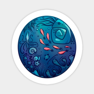 Marine Life II Magnet