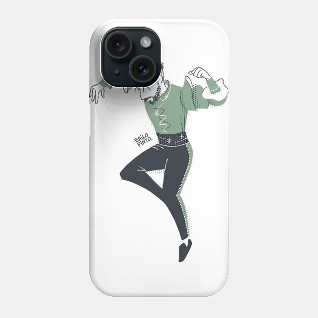 Salsa Dancer in Show! Phone Case by bailopinto