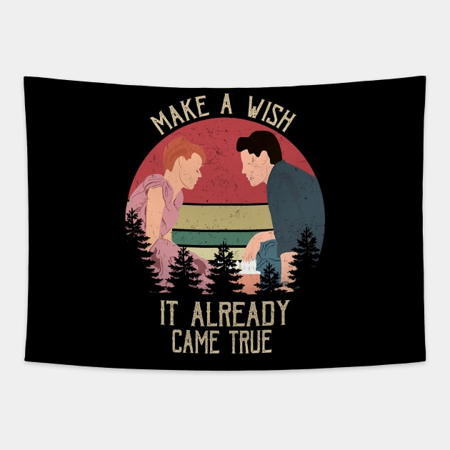 Sixteen Candles Jake Ryan Make A Wish It Already Came True. Tapestry by chancgrantc@gmail.com