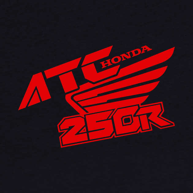 Atc 250r Tee Hoodie And More Honda Vintage Motorcycle Baseball