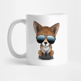 Cute Baby Fox Mugs Teepublic