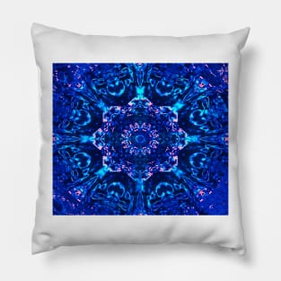 Cosmic Stained Glass 2 Pillow